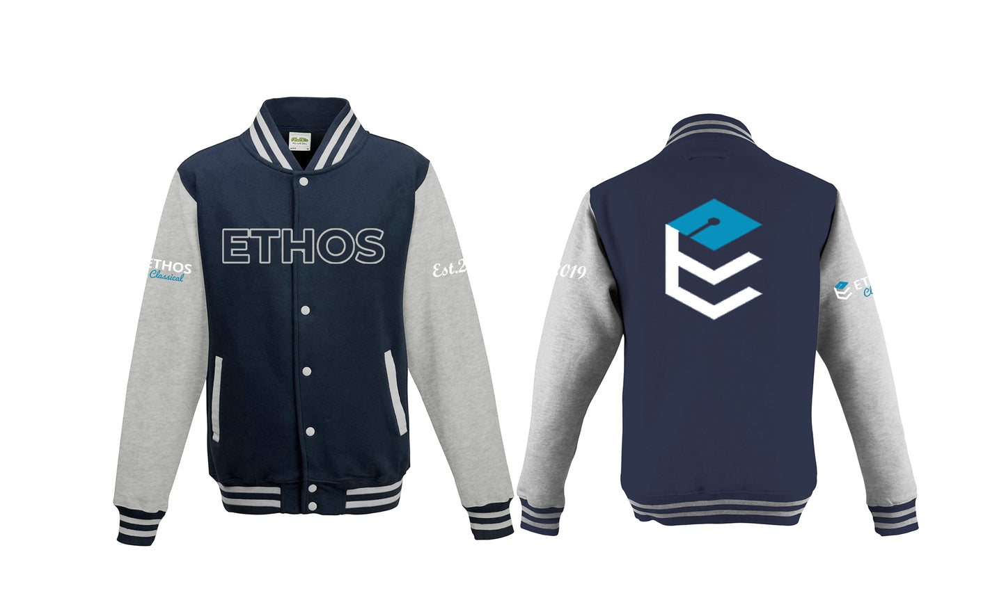 ETHOS LETTERMAN JACKET (KIDS AND ADULT SIZES AVAILABLE)