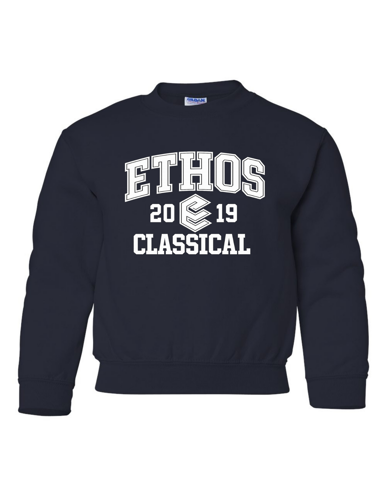 ETHOS VARSITY CREWNECK
