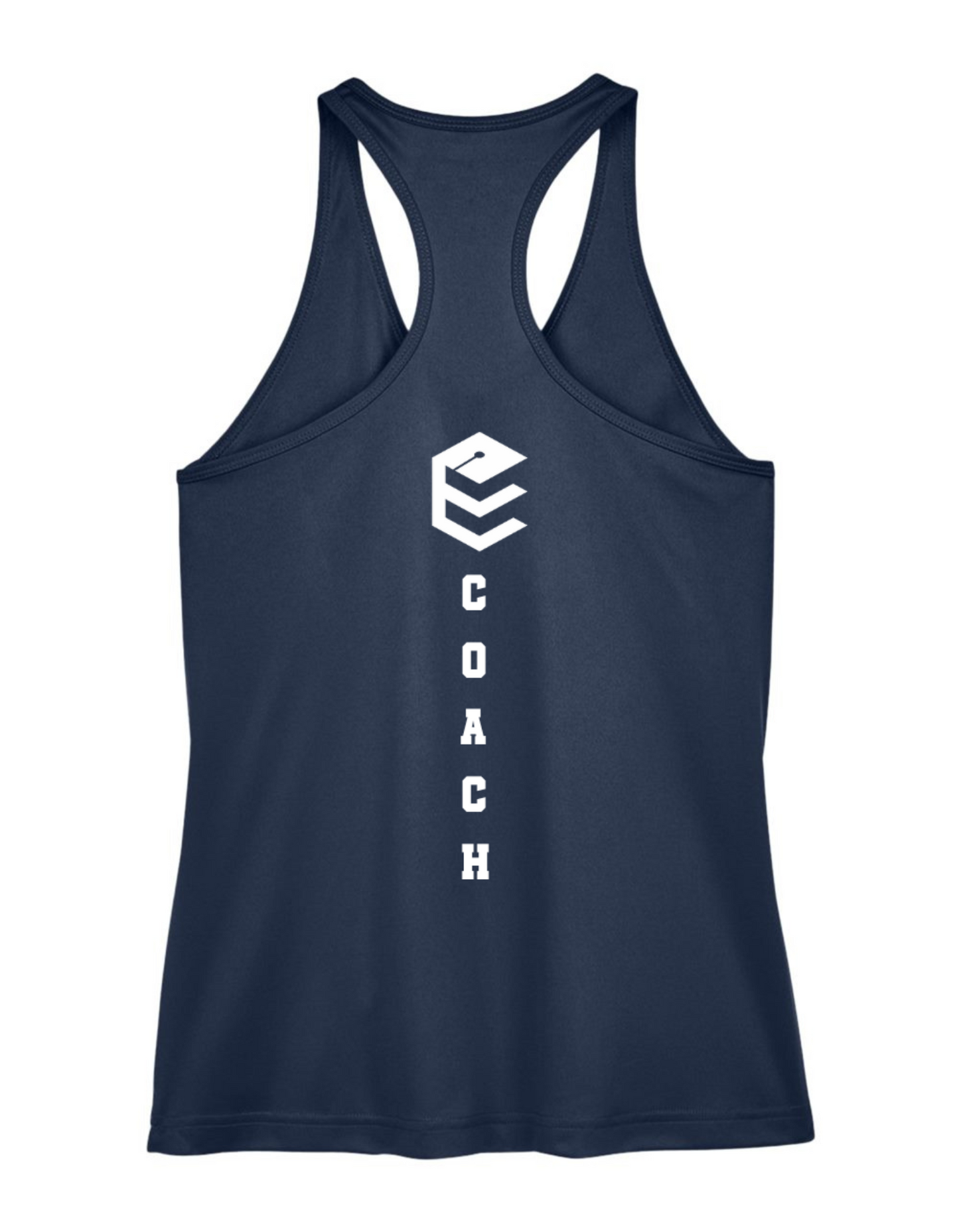 BlueJays Cheer Coach Racerback Tank