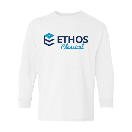 ETHOS SCHOLAR ON THE BACK LONG SLEEVE SHIRT