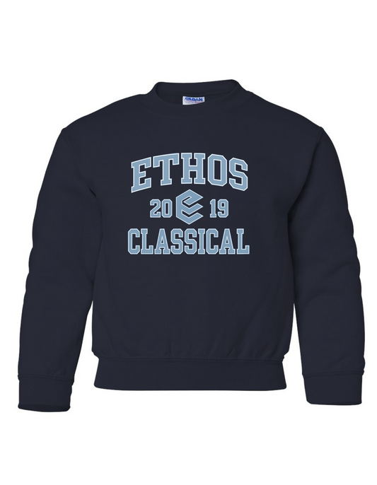 ETHOS VARSITY CREWNECK