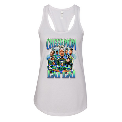 Custom Design Photo Cheer/Sports Racerback Tank Top