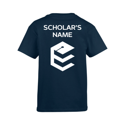CUSTOM NAME ETHOS SCHOLAR ON THE BACK TEE