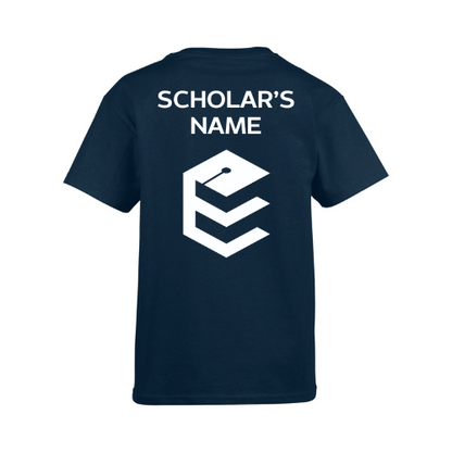 CUSTOM NAME ETHOS SCHOLAR ON THE BACK TEE