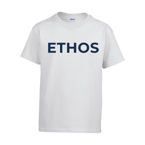 CUSTOM NAME ETHOS SCHOLAR ON THE BACK TEE