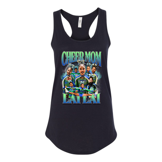 Custom Design Photo Cheer/Sports Racerback Tank Top