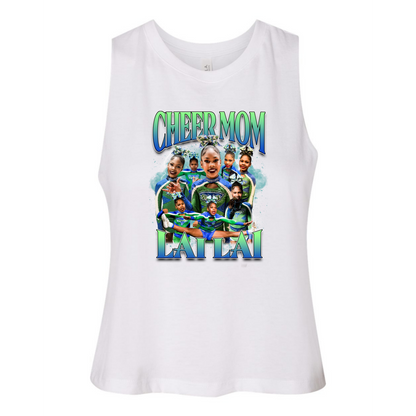 Custom Design Photo Cheer/Sports CROP Tank Top