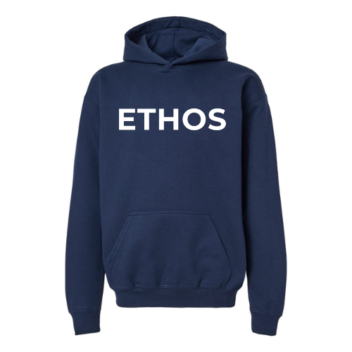 ETHOS (FRONT/BACK) HOODIE (AUTHORIZED FOR MIDDLE SCHOOL ONLY - Grades 5-6)