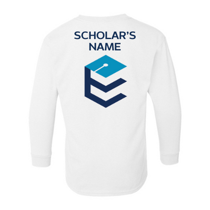CUSTOM ETHOS (SCHOLAR'S NAME ON THE BACK) LONG SLEEVE SHIRT