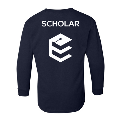 ETHOS SCHOLAR ON THE BACK LONG SLEEVE SHIRT