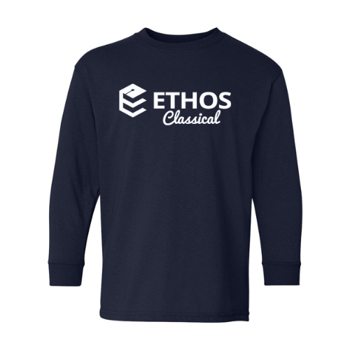 CUSTOM ETHOS (SCHOLAR'S NAME ON THE BACK) LONG SLEEVE SHIRT
