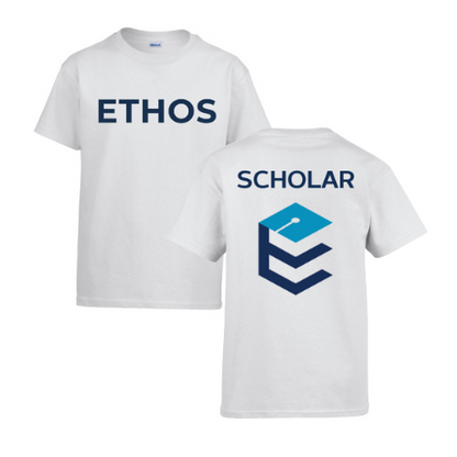 ETHOS SCHOLAR ON THE BACK T-SHIRT