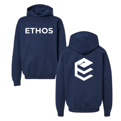 ETHOS (FRONT/BACK) HOODIE (AUTHORIZED FOR MIDDLE SCHOOL ONLY - Grades 5-6)